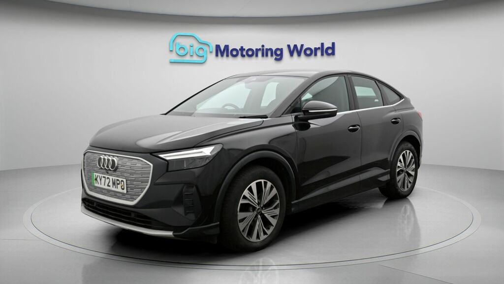 Audi Q4 E Tron Sport Black #3