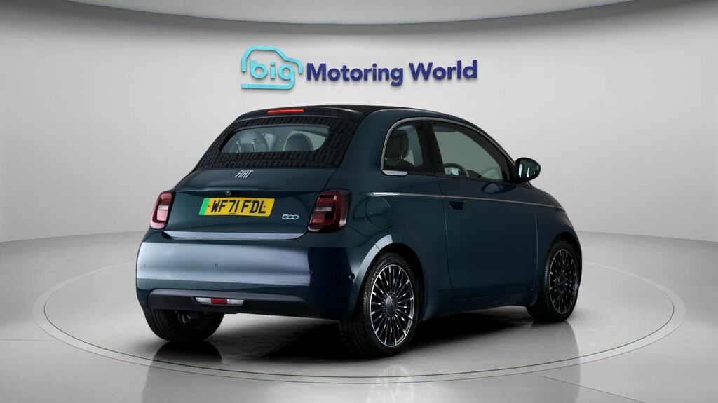 Fiat 500E C Passion Blue #7