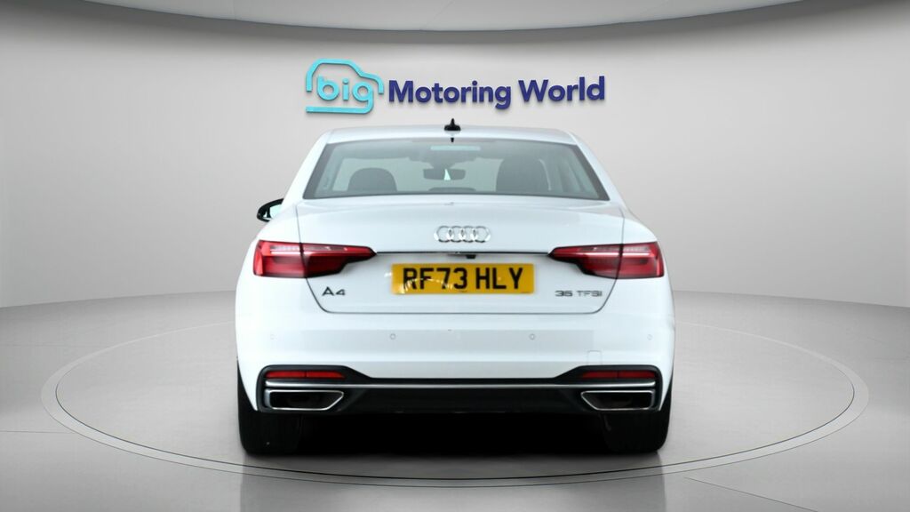 Audi A4 Sport White #6