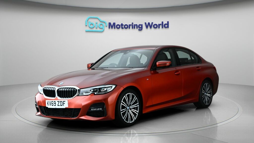 BMW 3 Series M Sport KV69ZDF Orange #3