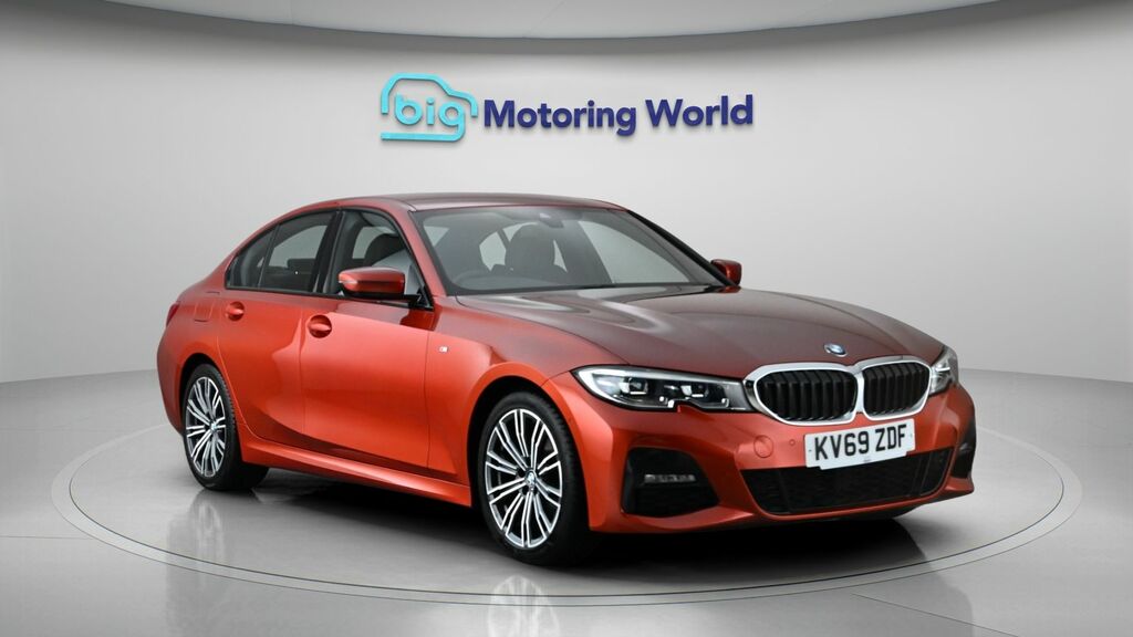BMW 3 Series M Sport KV69ZDF Orange