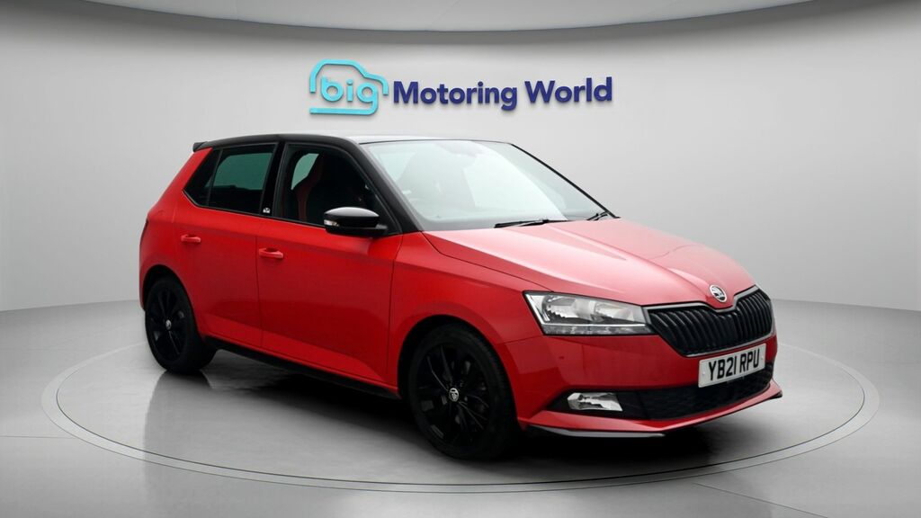 Skoda Fabia Monte Carlo Red