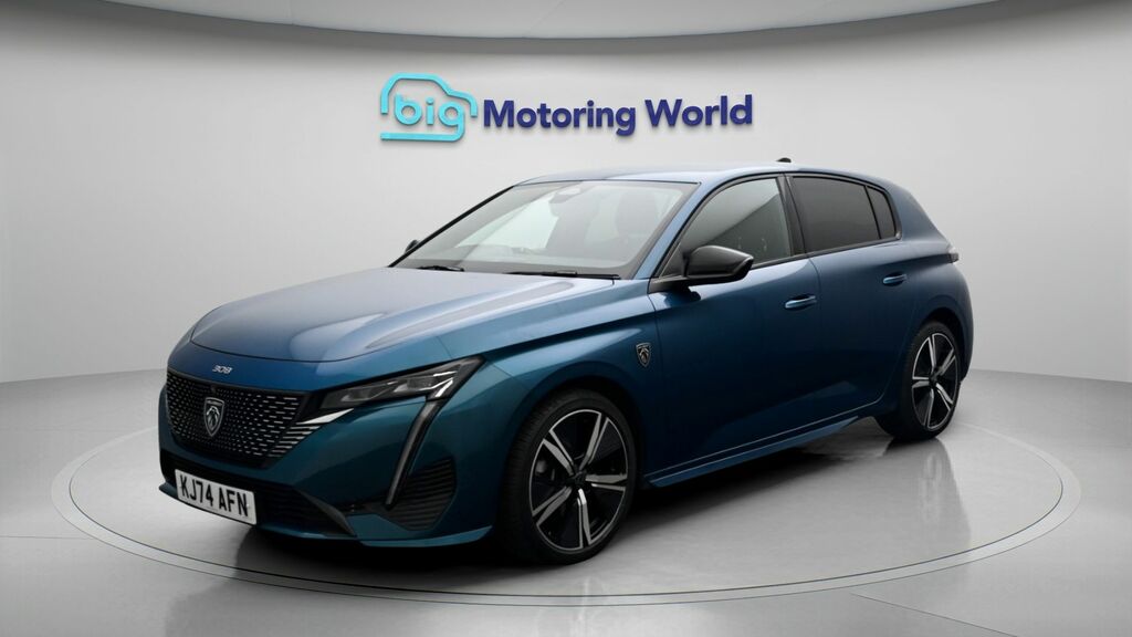 Peugeot 308 Gt KJ74AFN Blue #3