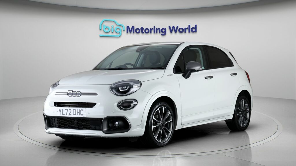 Fiat 500X Sport White #3