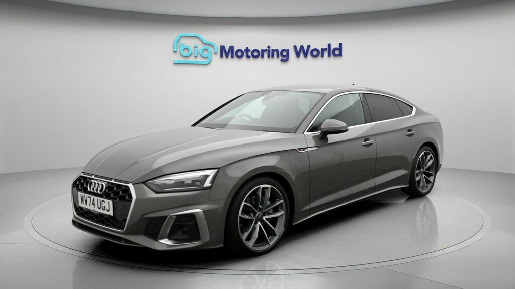 Audi A5 S Line WV74UGJ Grey #3