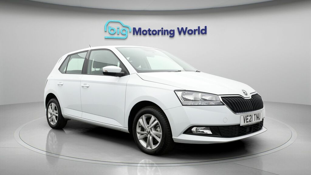 Skoda Fabia Se White