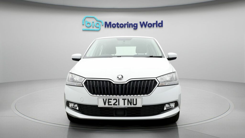 Skoda Fabia Se White #2