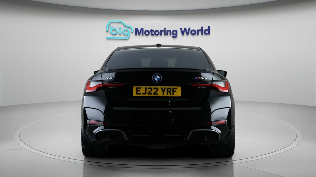 BMW i4 M50 Black #6