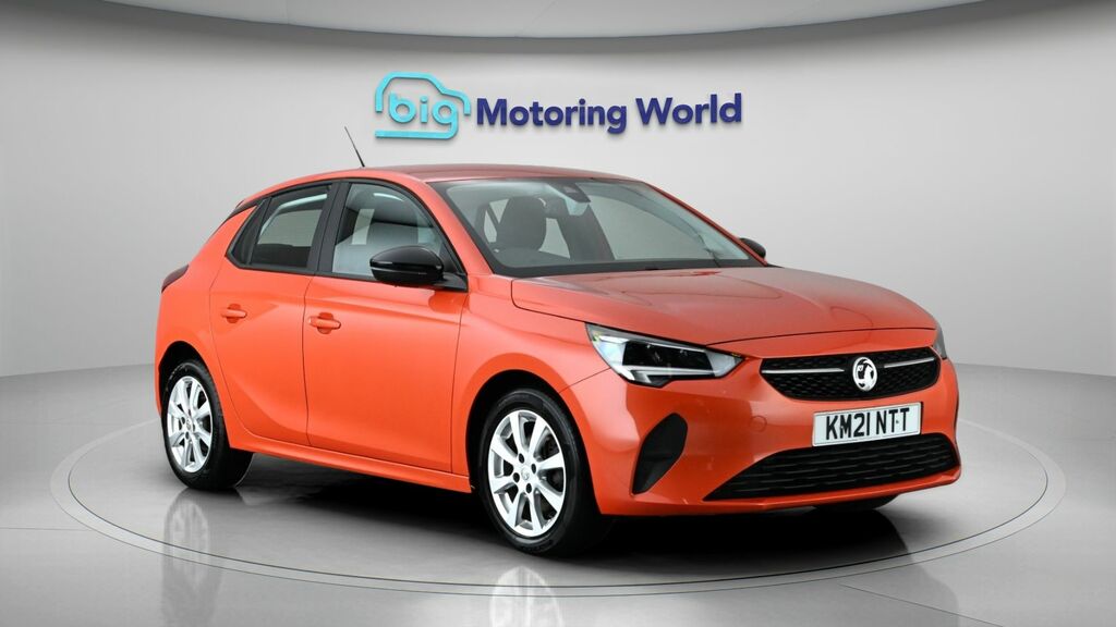 Vauxhall Corsa Se Premium KM21NTT Orange