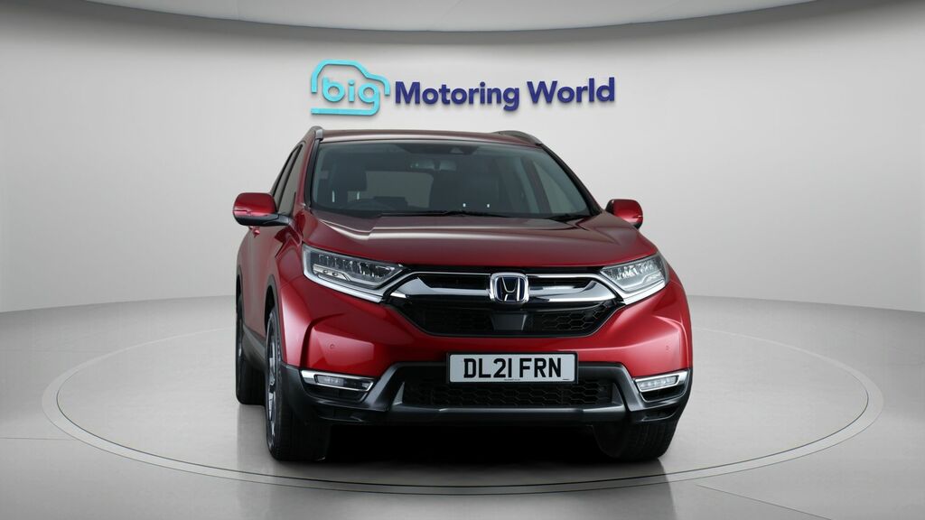 Honda Cr-V Ex Red #2