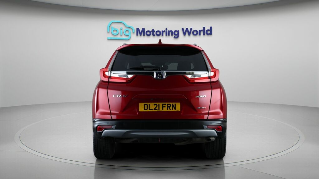 Honda Cr-V Ex Red #6