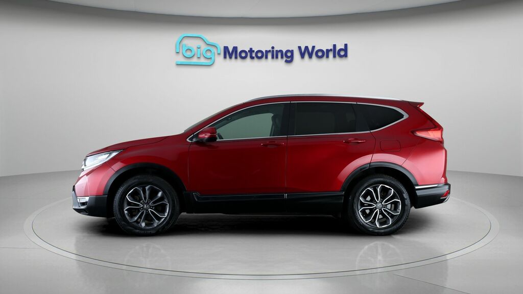 Honda Cr-V Ex Red #4