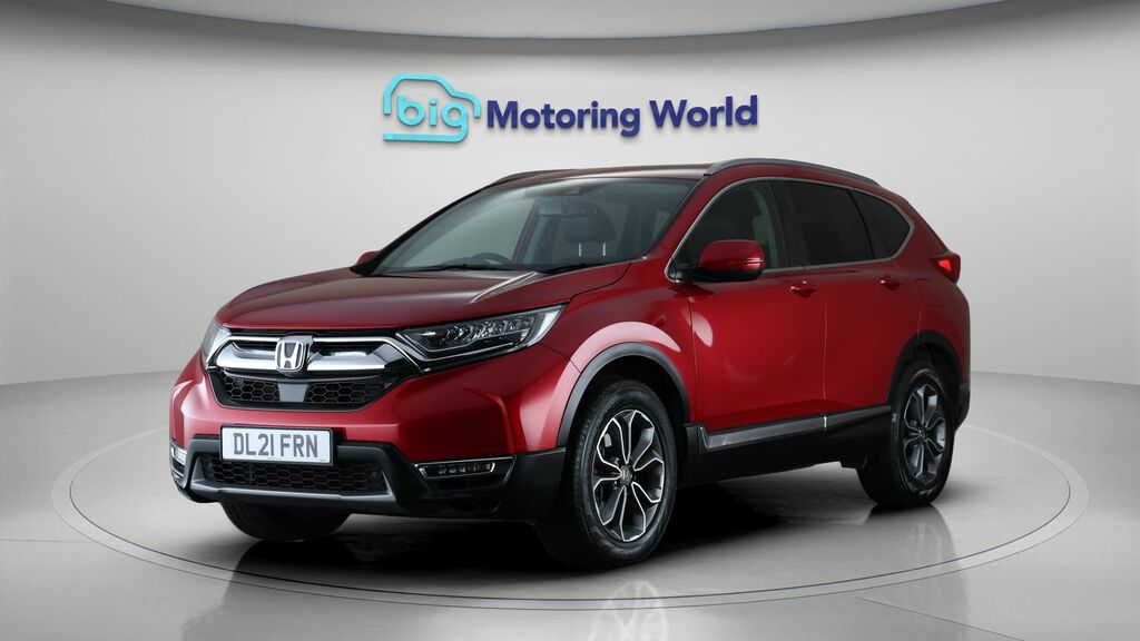 Honda Cr-V Ex Red #3