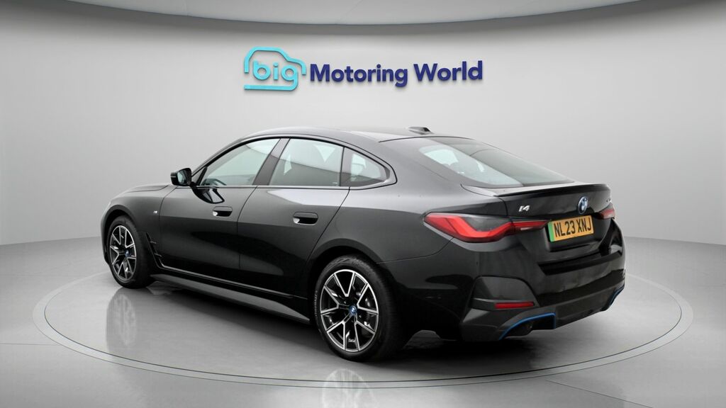 BMW i4 M Sport NL23XNJ Black #5