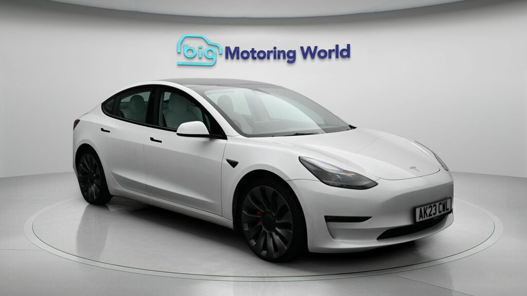 Tesla Model 3 Performance White