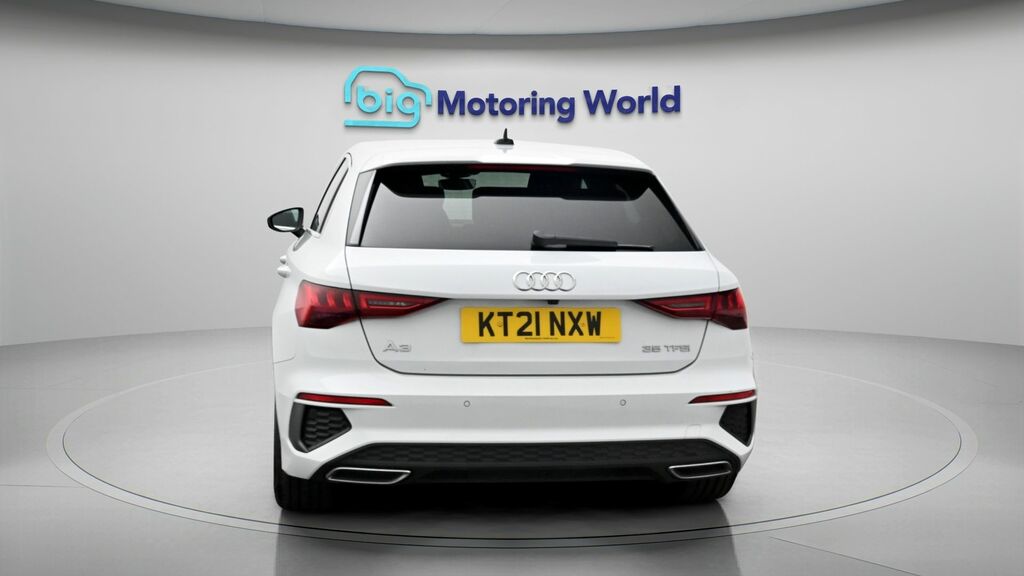 Audi A3 S Line KT21NXW White #6