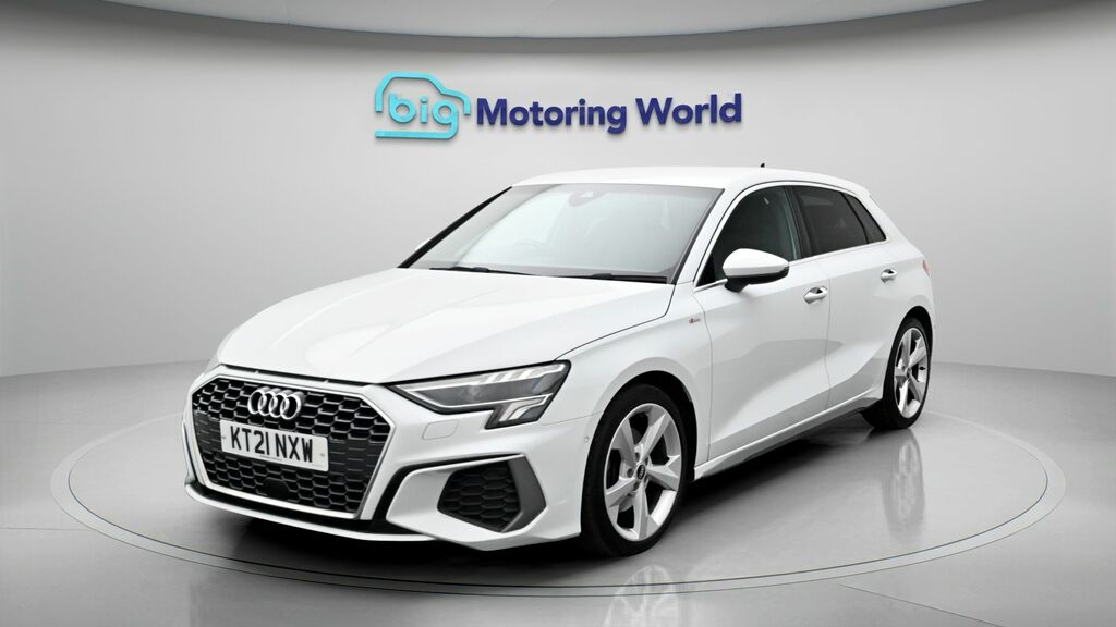 Audi A3 S Line KT21NXW White #3