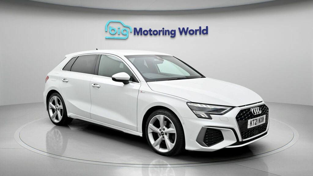Audi A3 S Line White
