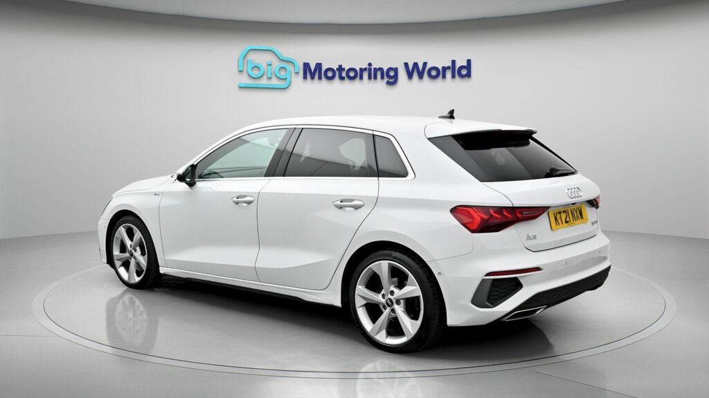 Audi A3 S Line KT21NXW White #5