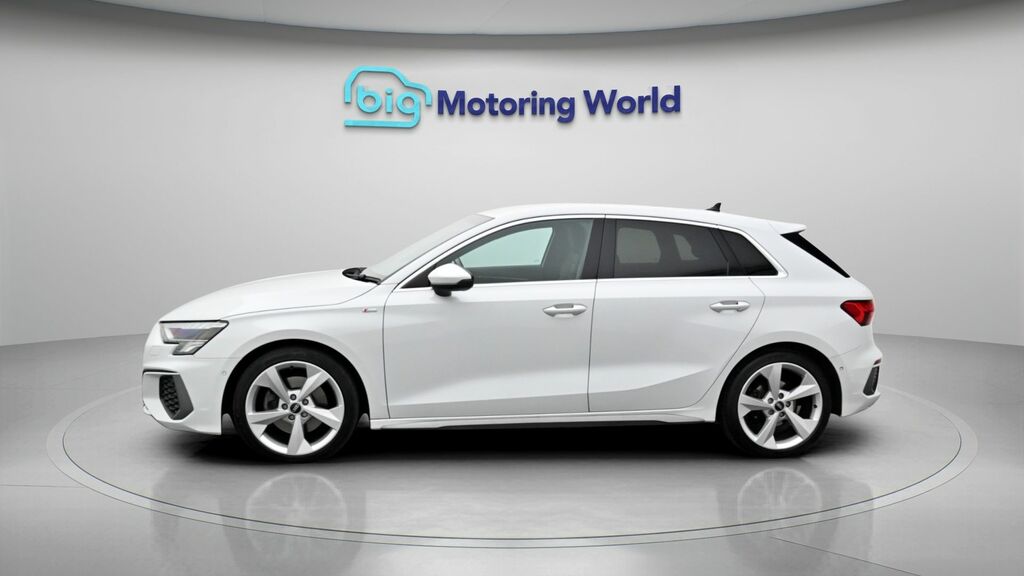 Audi A3 S Line KT21NXW White #4