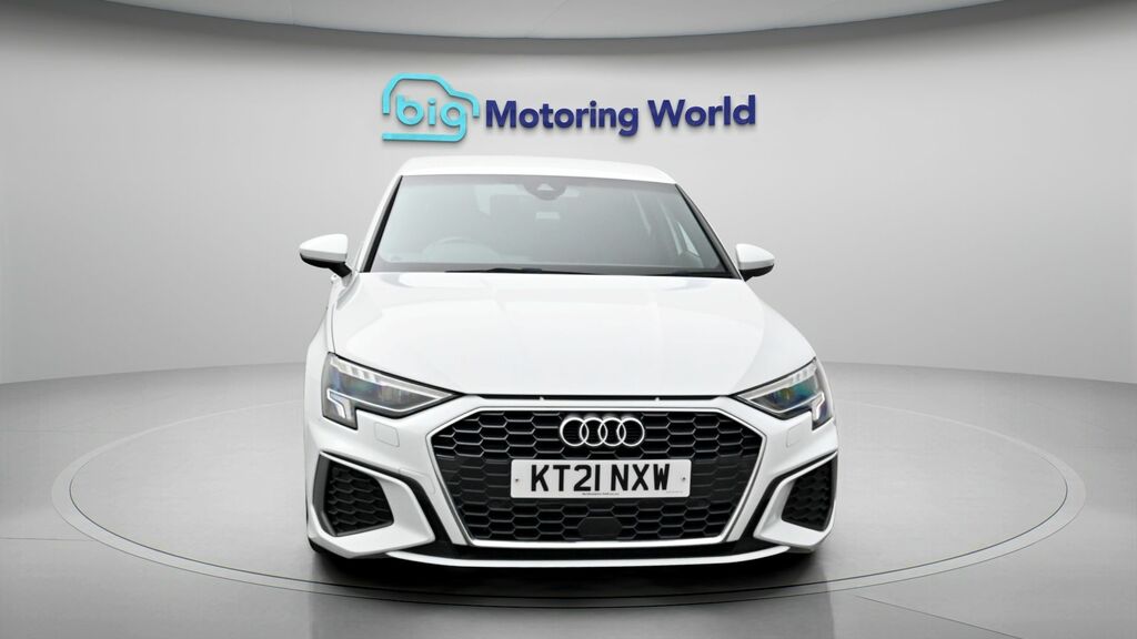 Audi A3 S Line KT21NXW White #2