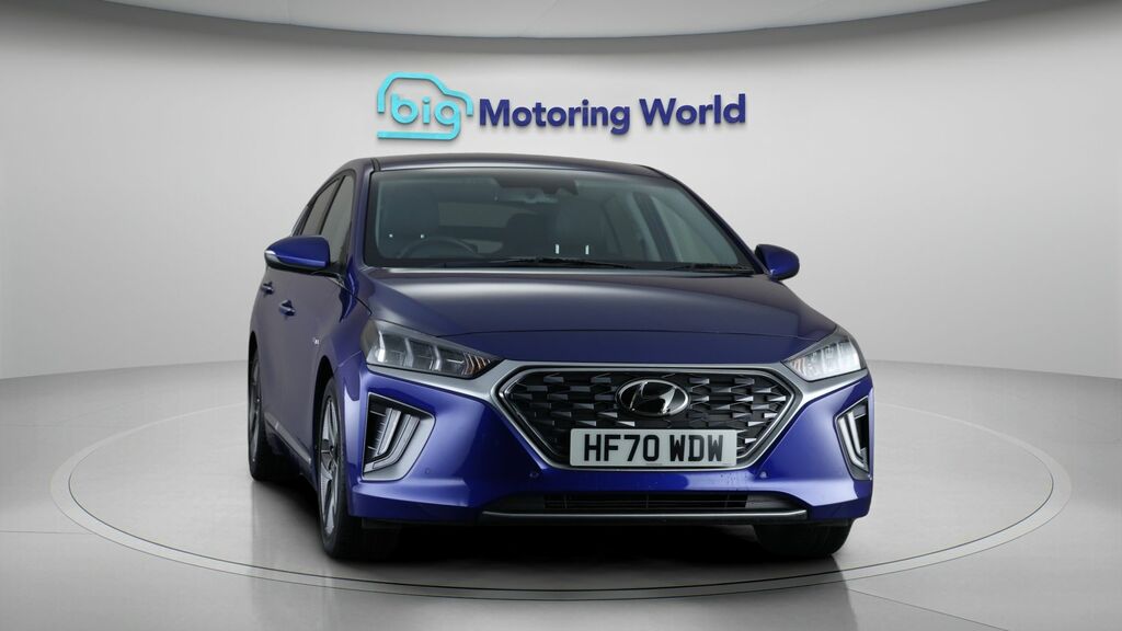 Hyundai Ioniq Premium Se Blue #2