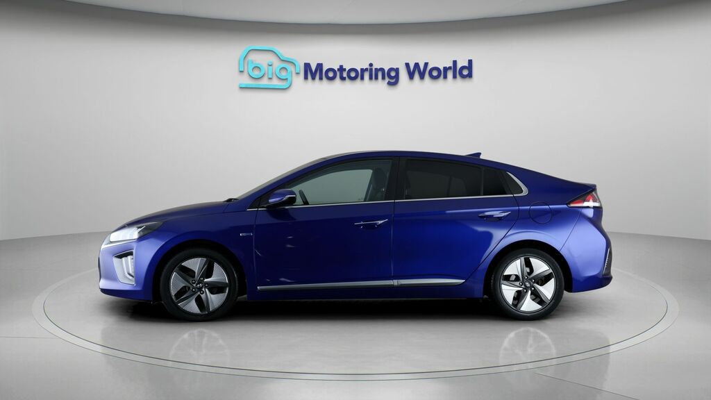Hyundai Ioniq Premium Se Blue #4