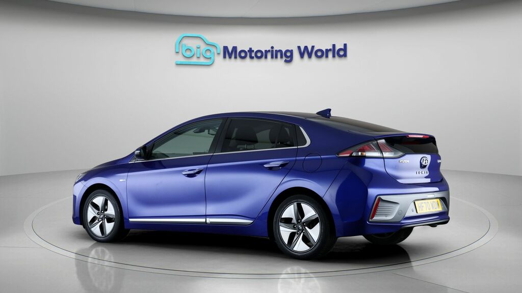 Hyundai Ioniq Premium Se Blue #5