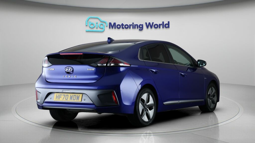 Hyundai Ioniq Hatchback Blue #7