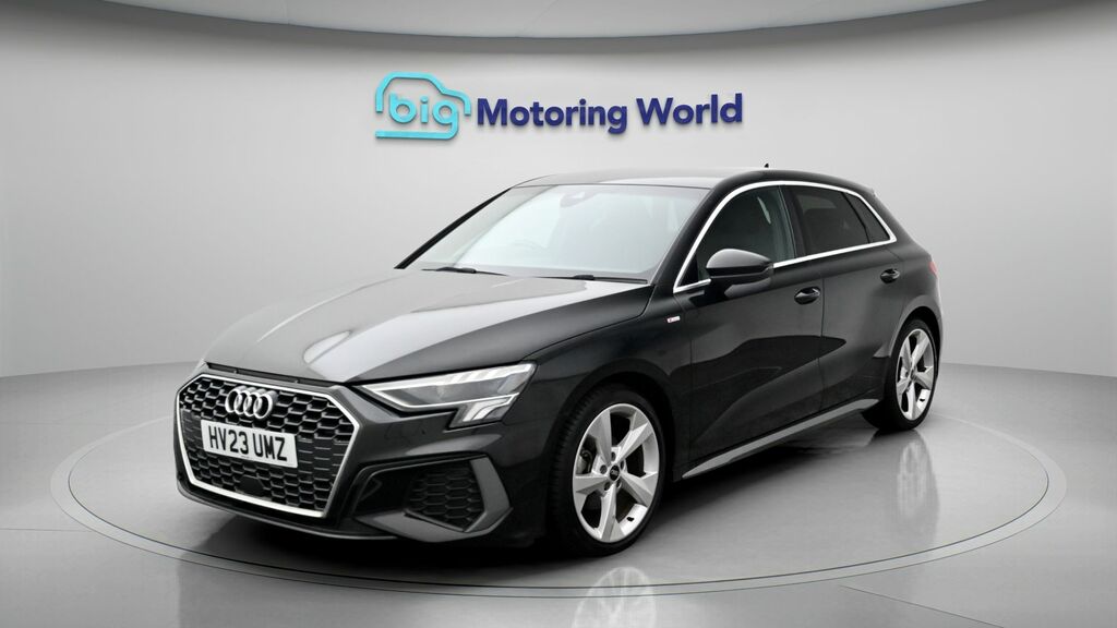 Audi A3 S Line HV23UMZ Black #3