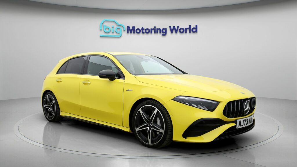 Mercedes-Benz A Class Amg Yellow