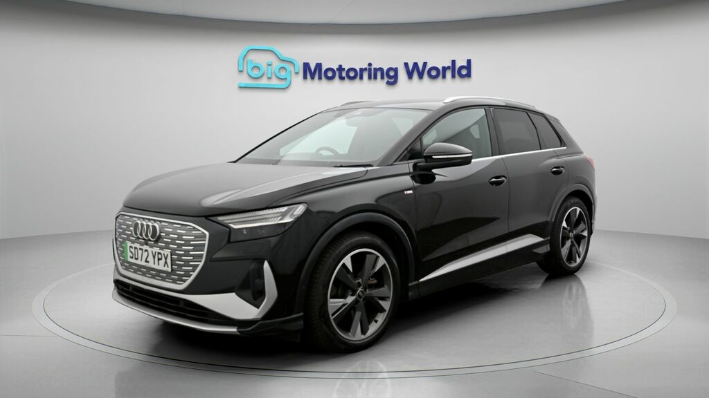 Audi Q4 E Tron S Line SD72YPX Black #3