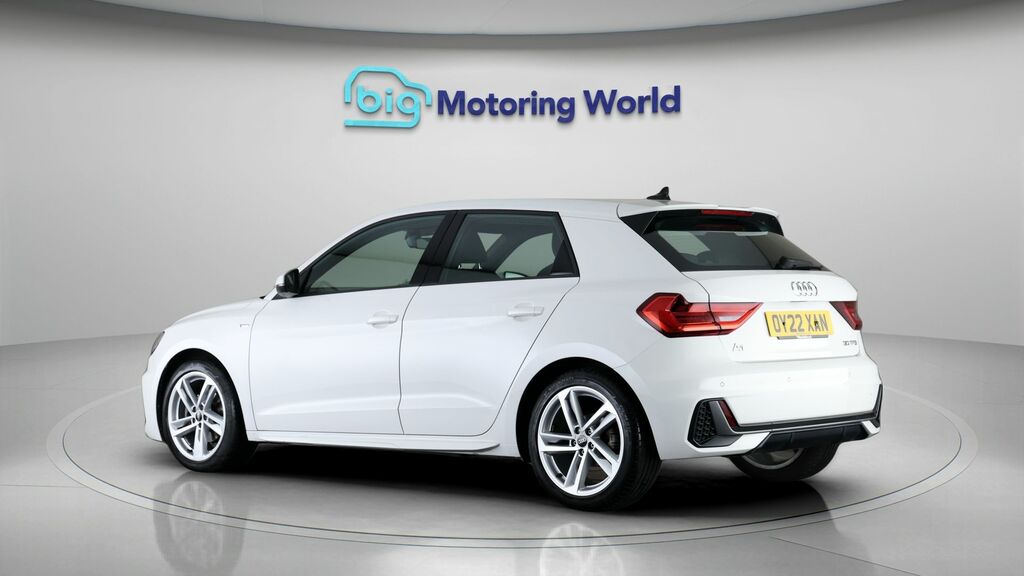 Audi A1 S Line OY22XAN White #5