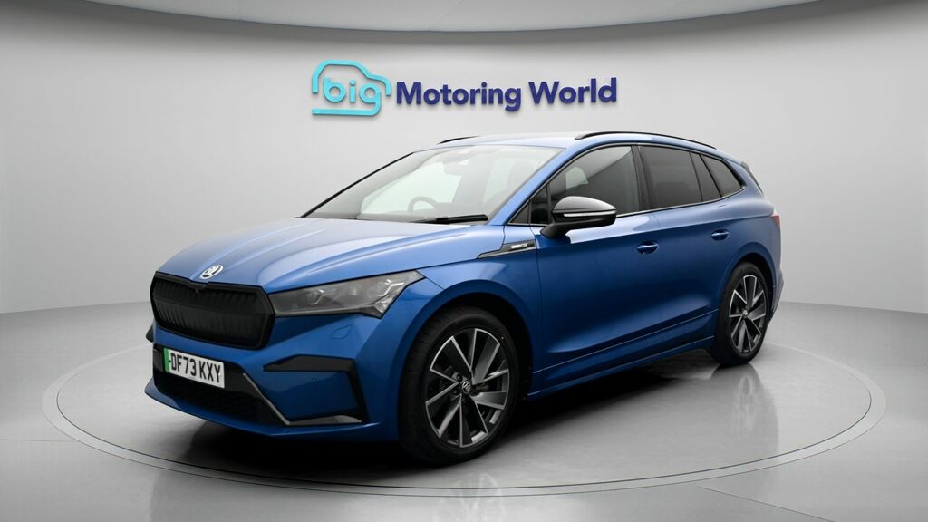 Skoda ENYAQ 80 Sportline Plus DF73KXY Blue #3
