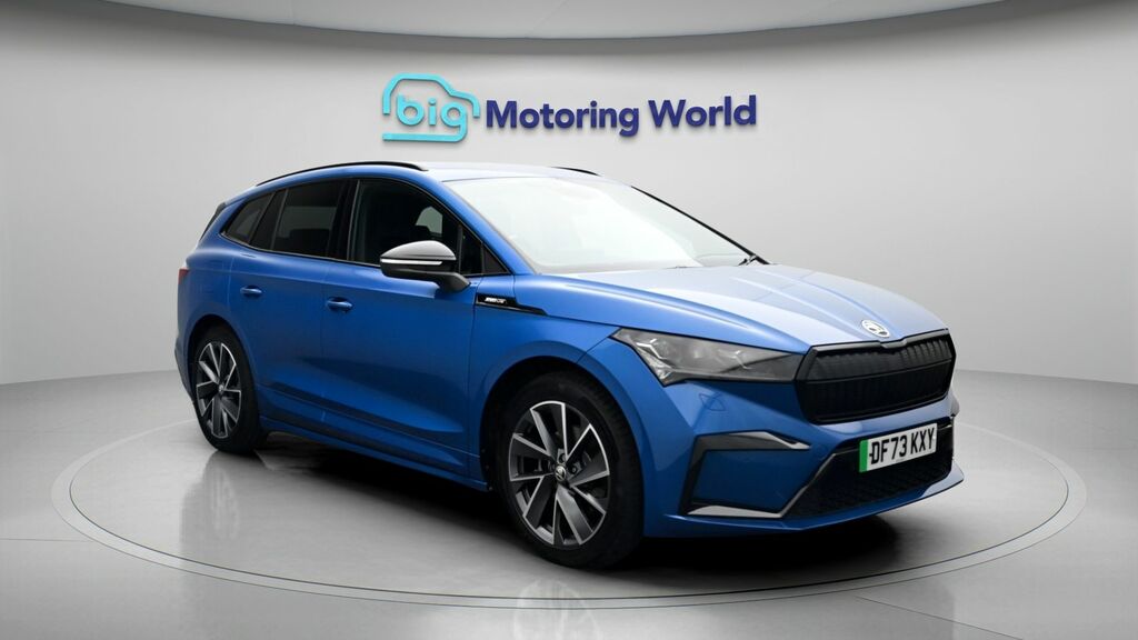 Skoda ENYAQ 80 Sportline Plus Blue