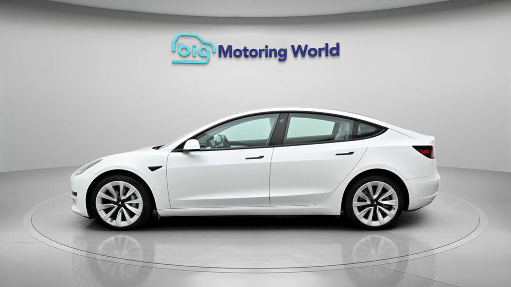 Tesla Model 3 3 Model 3 Rwd White #5