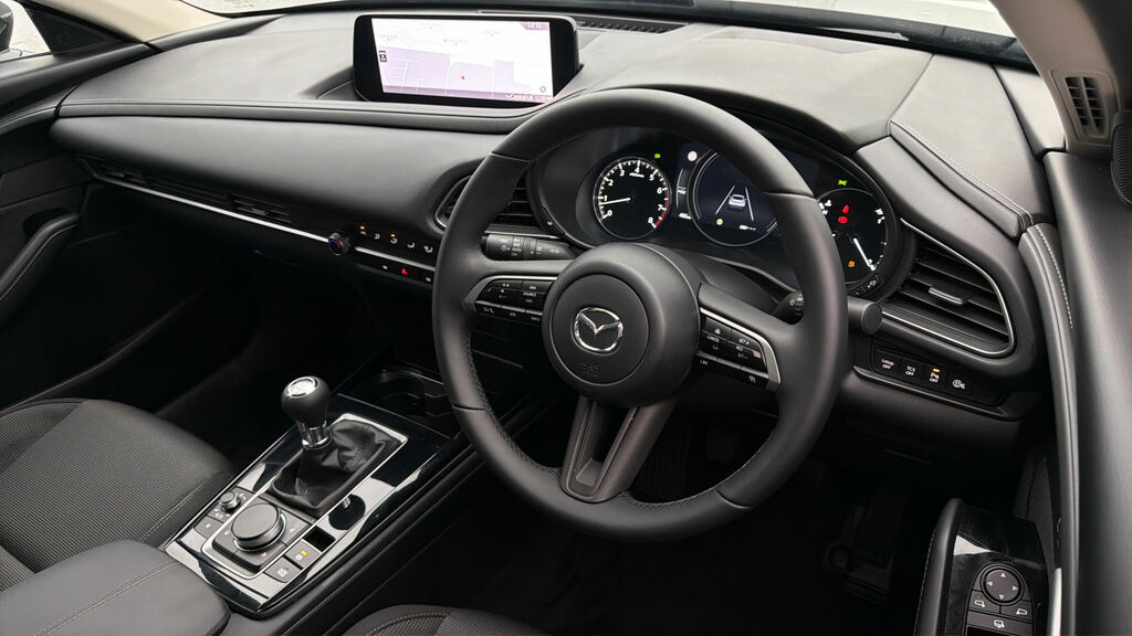 Mazda CX-30 2.5 E-skyactiv G Mhev 140 Centre-line White #9