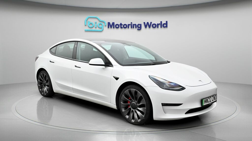 Tesla Model 3 Performance White