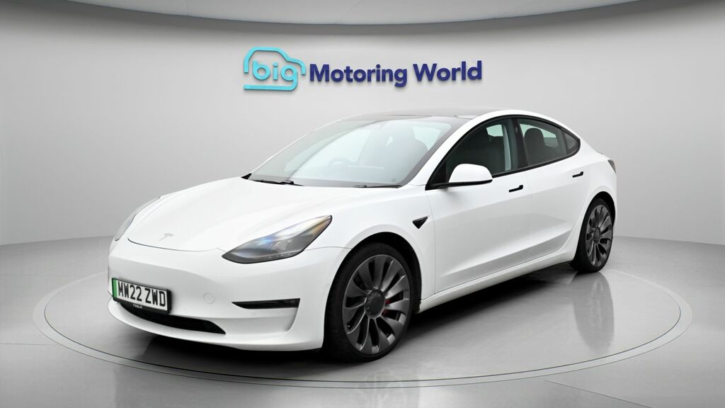 Tesla Model 3 Performance White #3