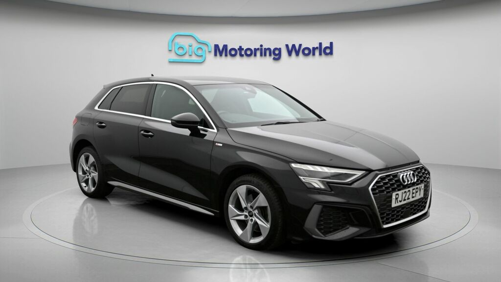 Audi A3 S Line Black