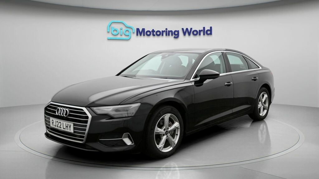 Audi A6 Saloon Sport Black #3