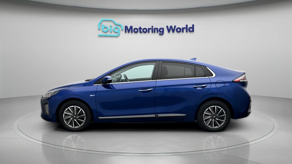 Hyundai Ioniq Premium Se Blue #4