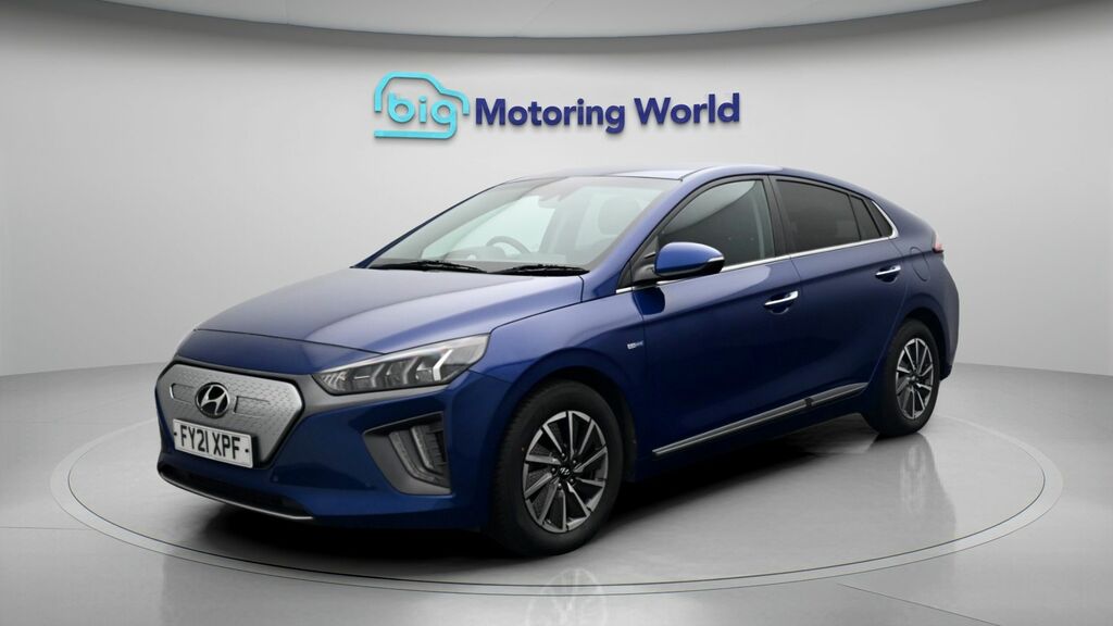 Hyundai Ioniq Premium Se Blue #3