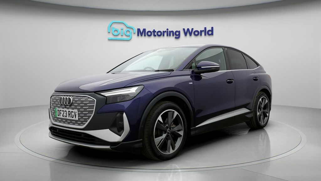 Audi Q4 E Tron S Line DF23RGV Blue #3