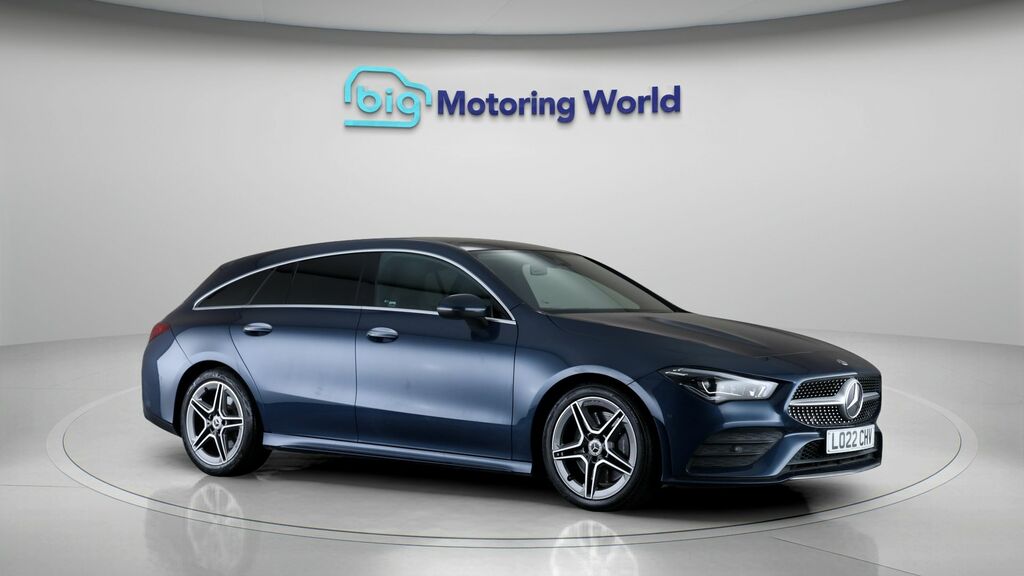 Mercedes-Benz CLA Class Amg Line Blue