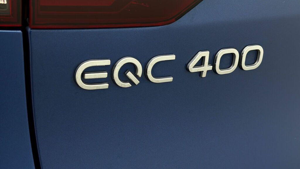 Mercedes-Benz EQC Suv Blue #20