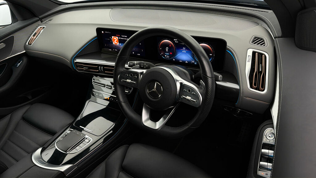 Mercedes-Benz EQC Suv Blue #9