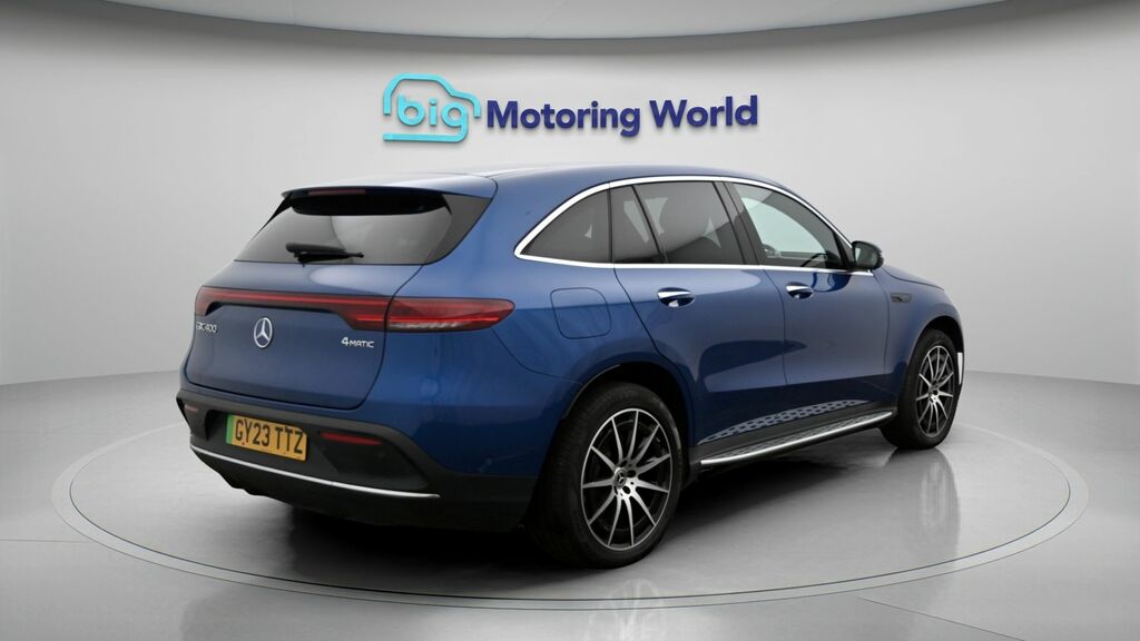 Mercedes-Benz EQC Suv Blue #7