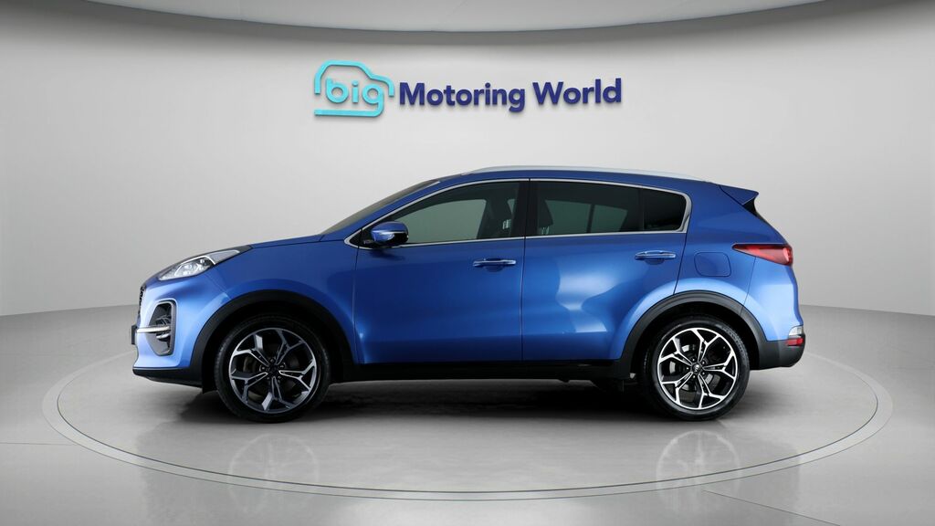 Kia Sportage Gt-line CV21NNB Blue #4