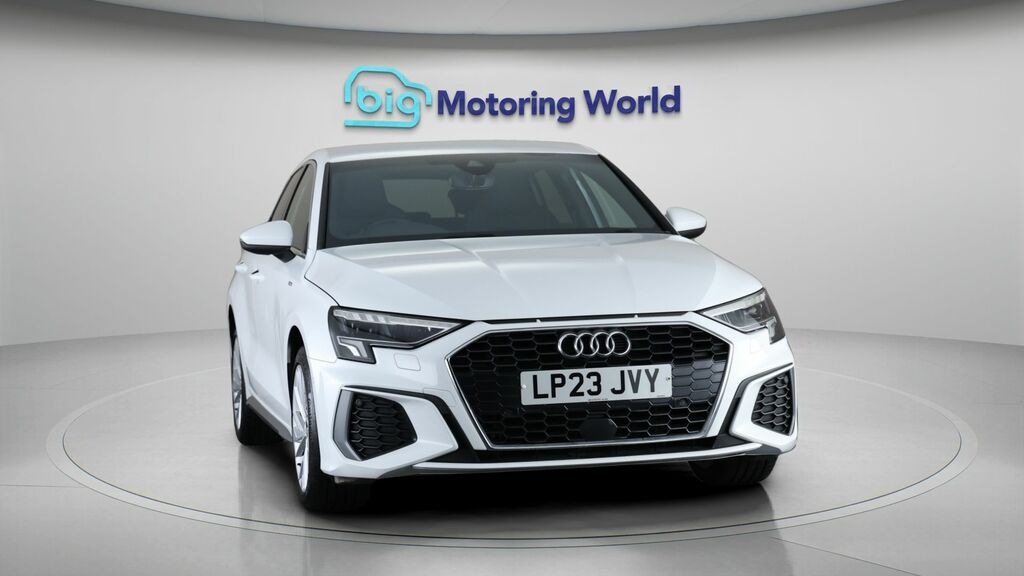 Audi A3 S Line LP23JVY White #2